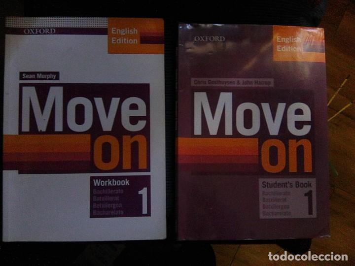 Libros de segunda mano: Move On 1 - Workbook + Student&acute;s BooK - Lote 2 libros - (Oxford university, 2012) - Foto 1