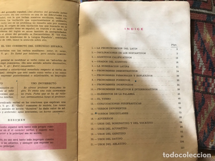 Libros de segunda mano: Gram&aacute;tica latina. Eduardo Gancedo. Muy dif&iacute;cil - Foto 5