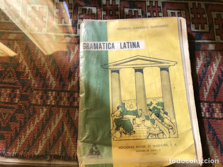 Libros de segunda mano: Gram&aacute;tica latina. Eduardo Gancedo. Muy dif&iacute;cil - Foto 1