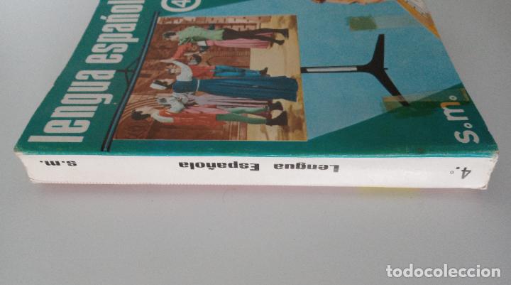 Libros de segunda mano: LENGUA ESPA&Ntilde;OLA 4&ordm; CURSO S M. 1972 - Foto 3