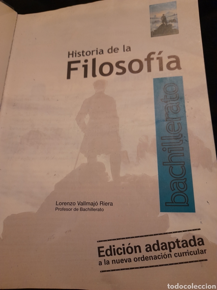 Libros de segunda mano: Historia de la Filosof&iacute;a, Edebe, bachillerato - Foto 2