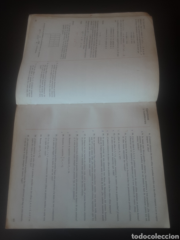 Libros de segunda mano: Matem&aacute;tica 1 bachillerato. Educaci&oacute;n Santillana - Foto 7