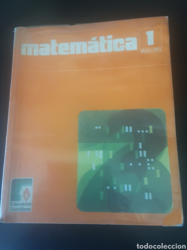 Libros de segunda mano: Matem&aacute;tica 1 bachillerato. Educaci&oacute;n Santillana - Foto 1