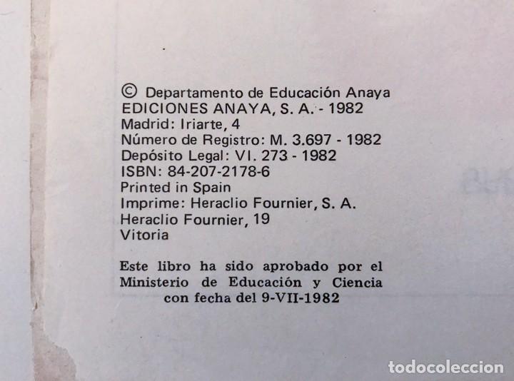 Libros de segunda mano: LECTURAS 3 EGB - ANAYA 1982 - Foto 2