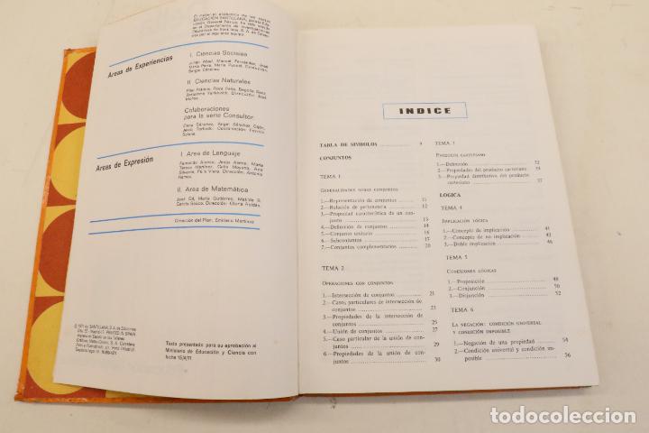 Libros de segunda mano: DELTA 4/5, MATEM&Aacute;TICA EGB SANTILLANA 1971 - Foto 2