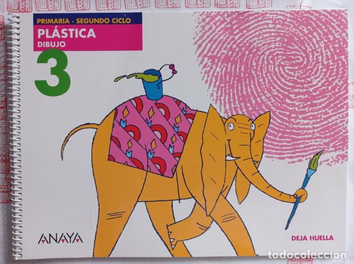 Libros de segunda mano: Pl&aacute;stica 3 primaria Anaya. Deja Huella - Foto 1