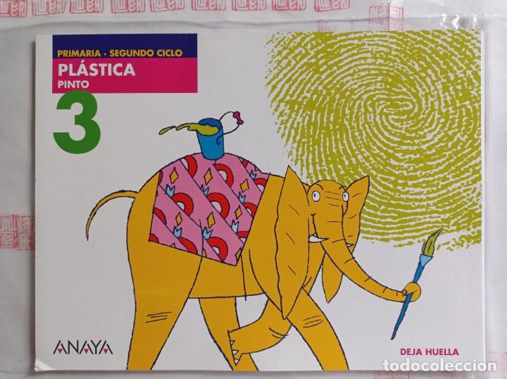 Libros de segunda mano: Pl&aacute;stica 3 primaria Anaya. Deja Huella - Foto 6