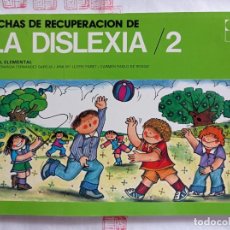 Libros de segunda mano: LA DISLEXIA/2. FICHAS DE RECUPERACIÓN. ED. CEPE. Lote 321879388