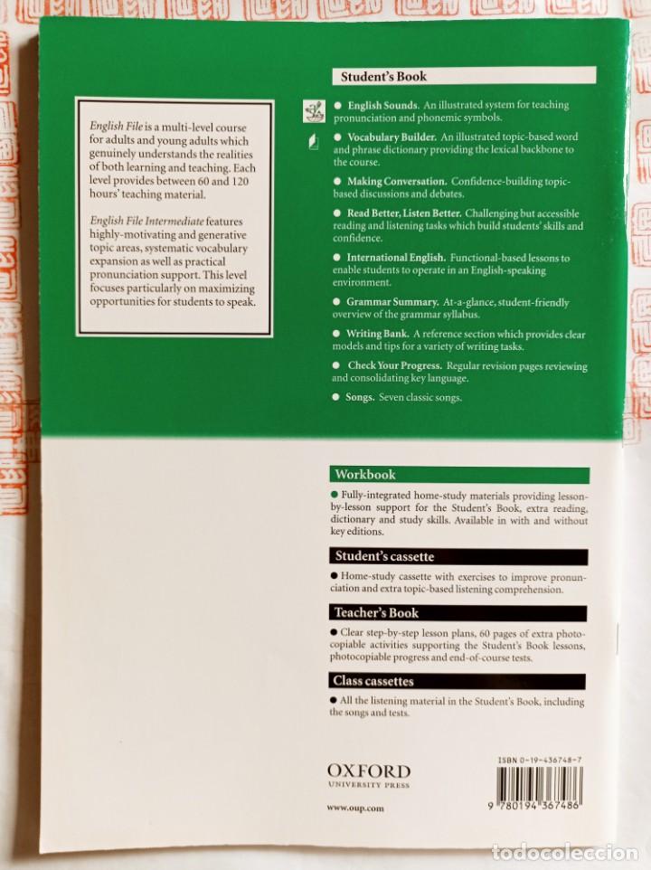Libros de segunda mano: English File intermediate workbook, without key. Oxford - Foto 3