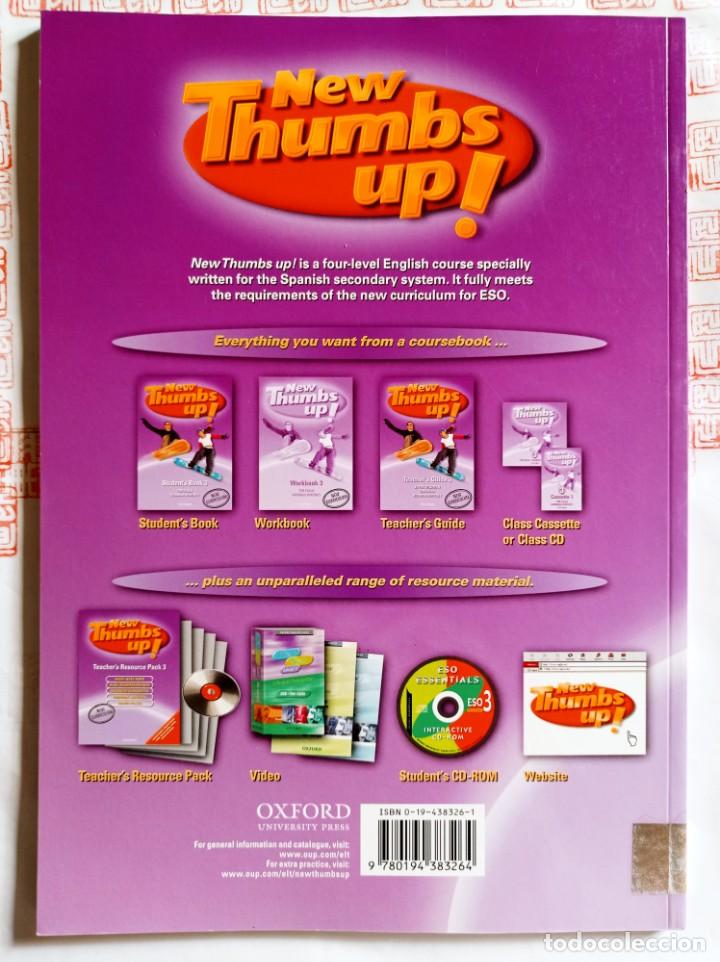 Libros de segunda mano: New Thumbs up 3 Student&acute;s book. Oxford - Foto 3