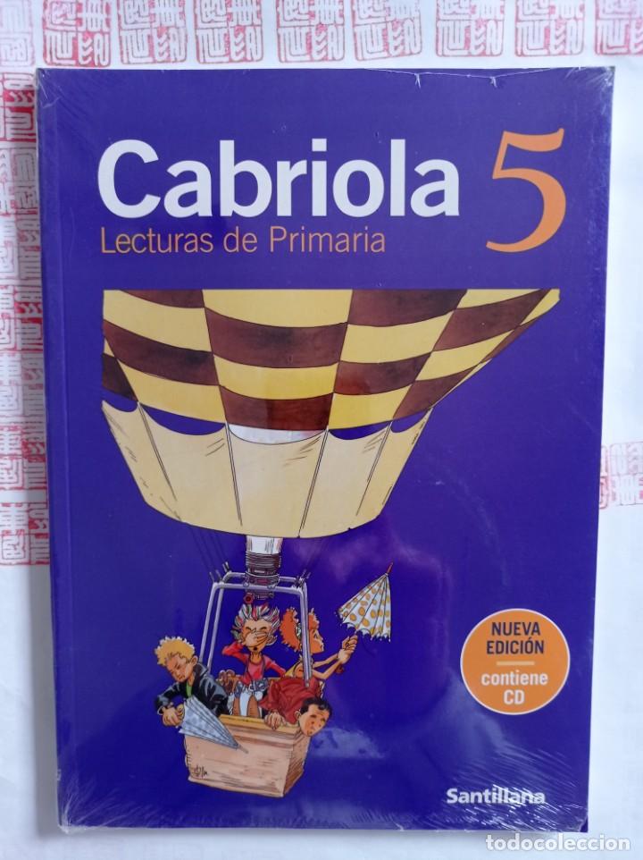 Libros de segunda mano: Cabriola 5 Primaria. Lecturas con CD. Santillana - Foto 1