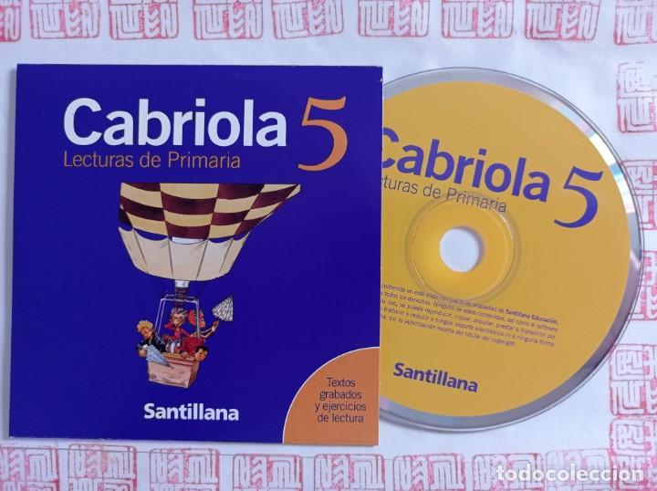 Libros de segunda mano: Cabriola 5 Primaria. Lecturas con CD. Santillana - Foto 2