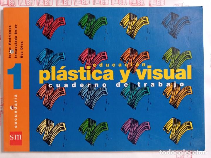 Libros de segunda mano: Pl&aacute;stica y visual cuaderno 1 secundaria. SM - Foto 1
