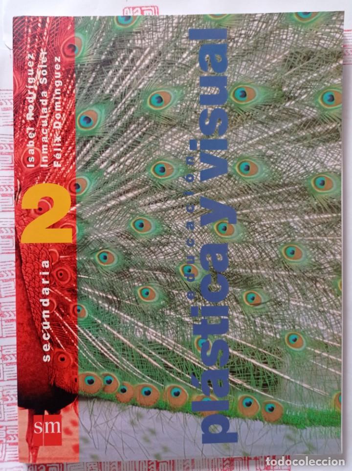 Libros de segunda mano: Pl&aacute;stica y visual cuaderno 2 secundaria. SM - Foto 1