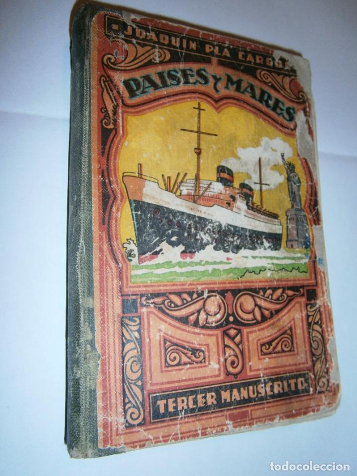 Libros de segunda mano: ANTIGUO LIBRO - PAISES Y MARES - L4 - Foto 1