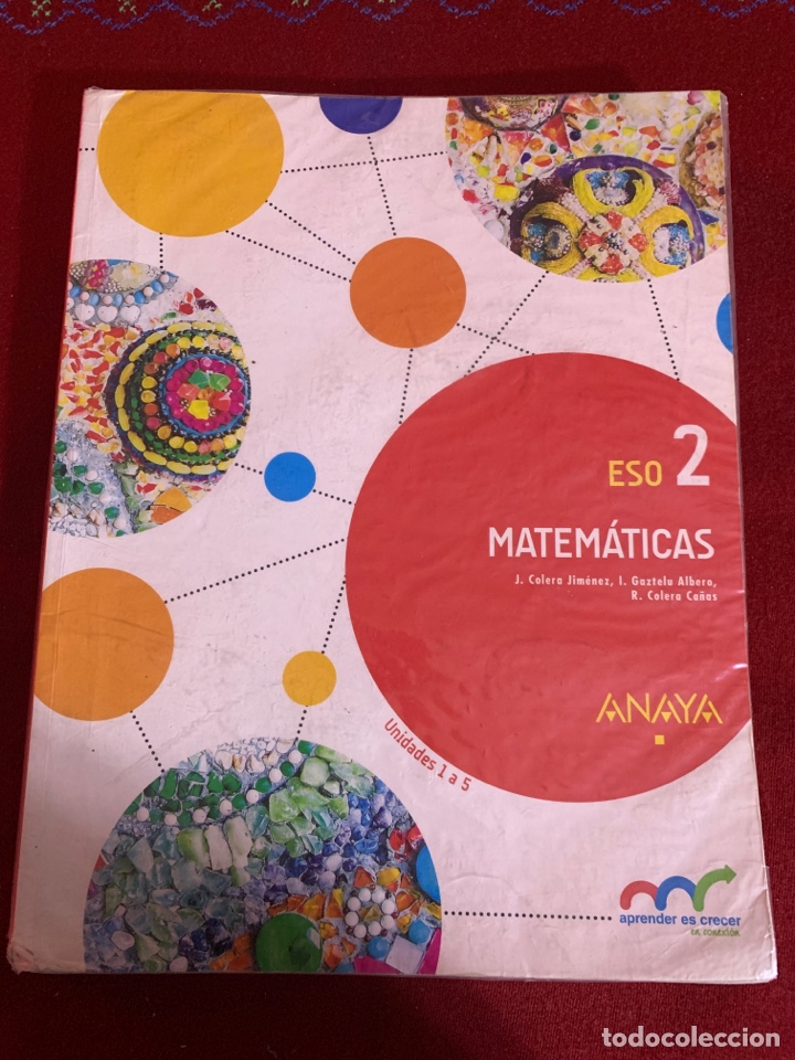 Libros de segunda mano: Matem&aacute;ticas 2&ordm; ESO. III tomos. Anaya. AA.VV. - Foto 3