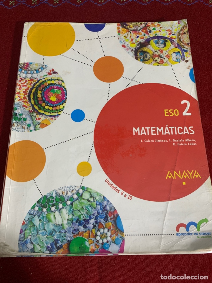 Libros de segunda mano: Matem&aacute;ticas 2&ordm; ESO. III tomos. Anaya. AA.VV. - Foto 4