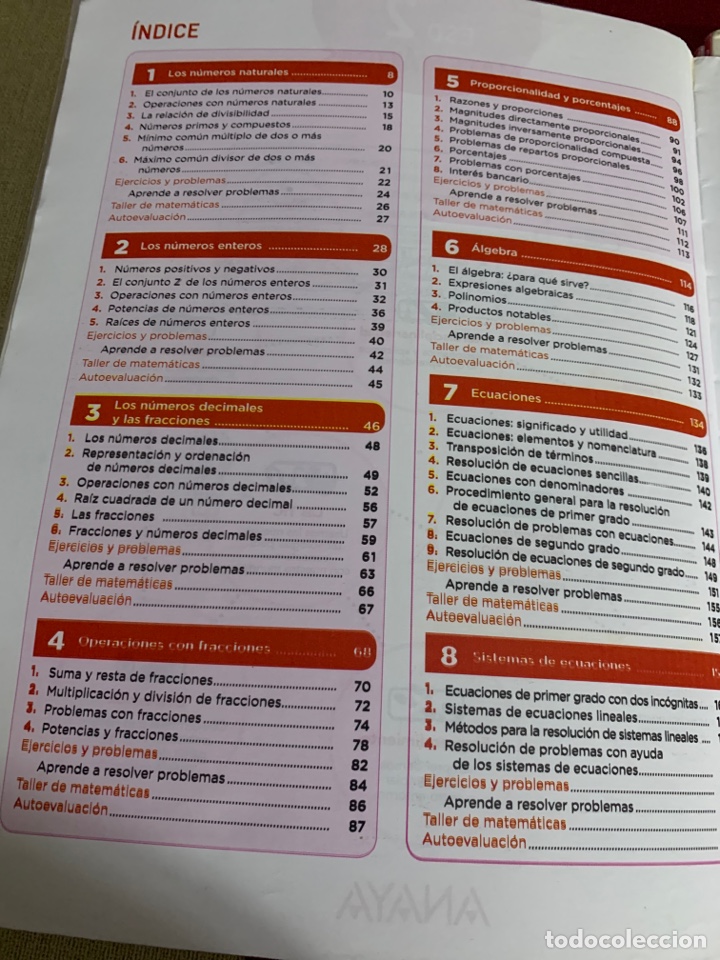 Libros de segunda mano: Matem&aacute;ticas 2&ordm; ESO. III tomos. Anaya. AA.VV. - Foto 7