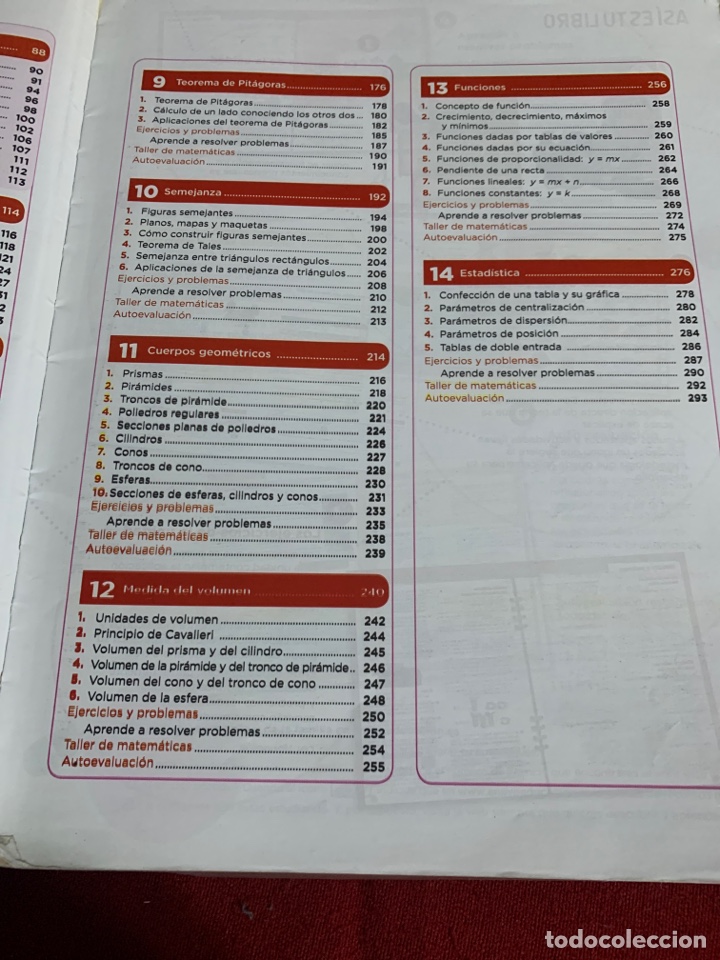 Libros de segunda mano: Matem&aacute;ticas 2&ordm; ESO. III tomos. Anaya. AA.VV. - Foto 8