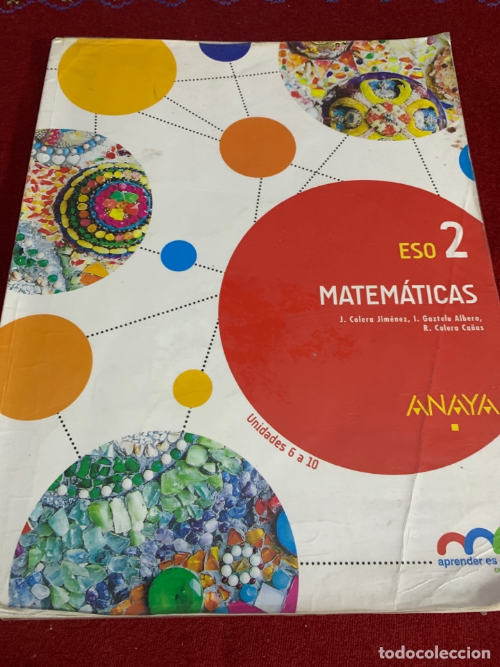 Libros de segunda mano: Matem&aacute;ticas 2&ordm; ESO. III tomos. Anaya. AA.VV. - Foto 9