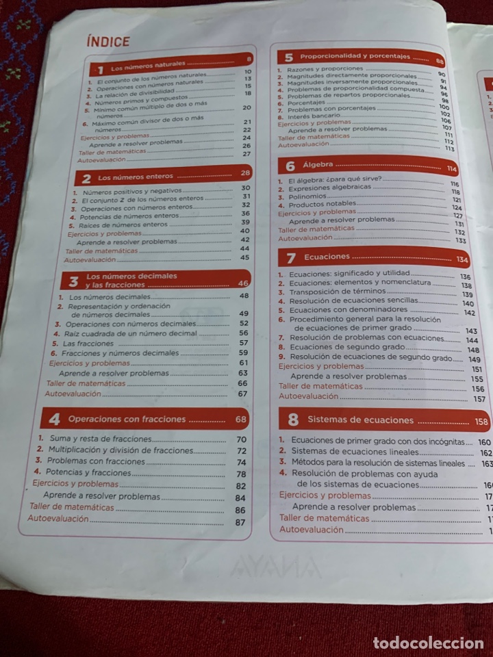 Libros de segunda mano: Matem&aacute;ticas 2&ordm; ESO. III tomos. Anaya. AA.VV. - Foto 11