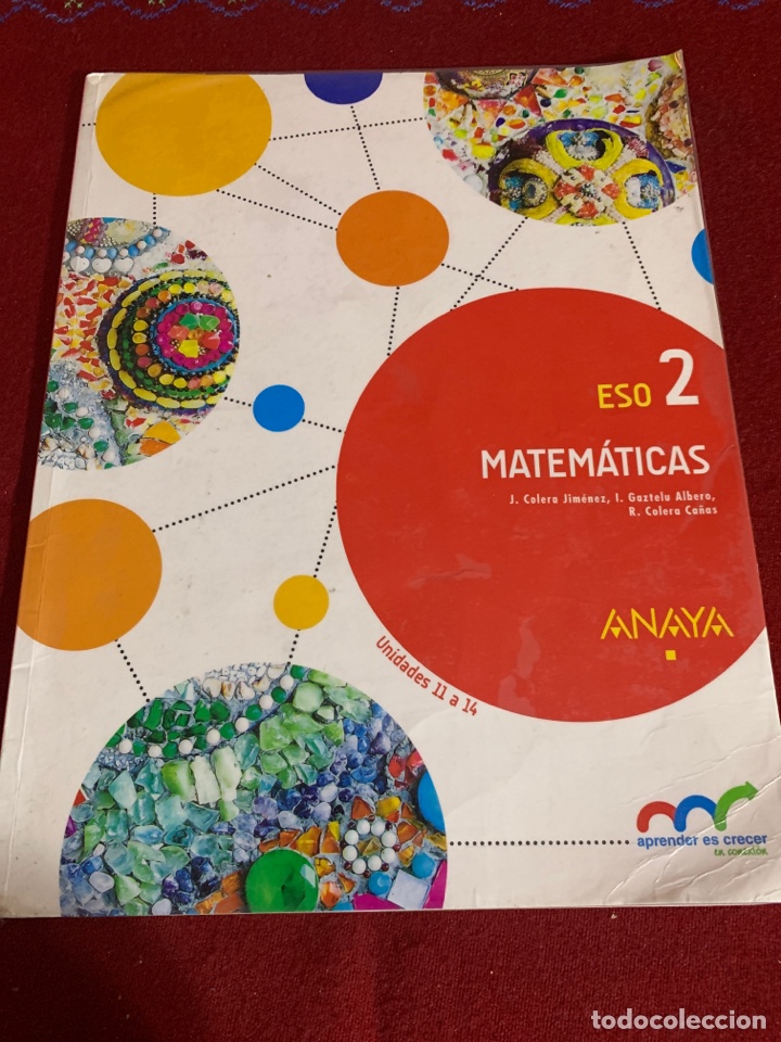 Libros de segunda mano: Matem&aacute;ticas 2&ordm; ESO. III tomos. Anaya. AA.VV. - Foto 13