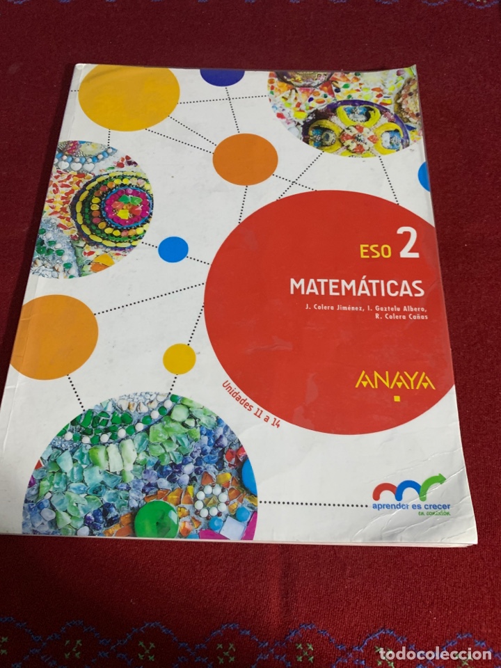 Libros de segunda mano: Matem&aacute;ticas 2&ordm; ESO. III tomos. Anaya. AA.VV. - Foto 18
