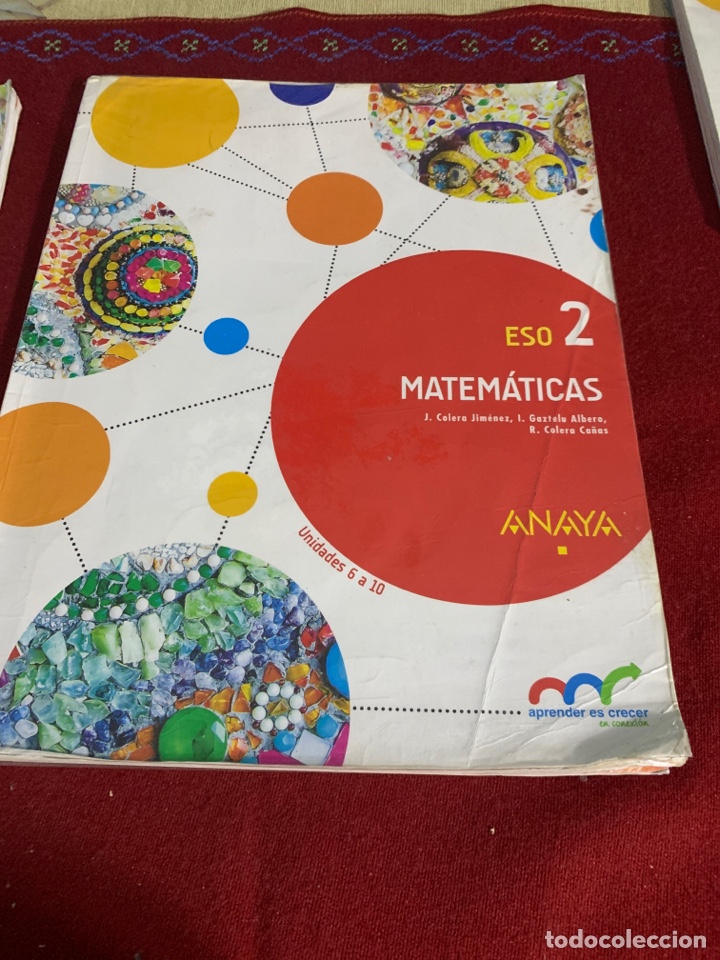 Libros de segunda mano: Matem&aacute;ticas 2&ordm; ESO. III tomos. Anaya. AA.VV. - Foto 19