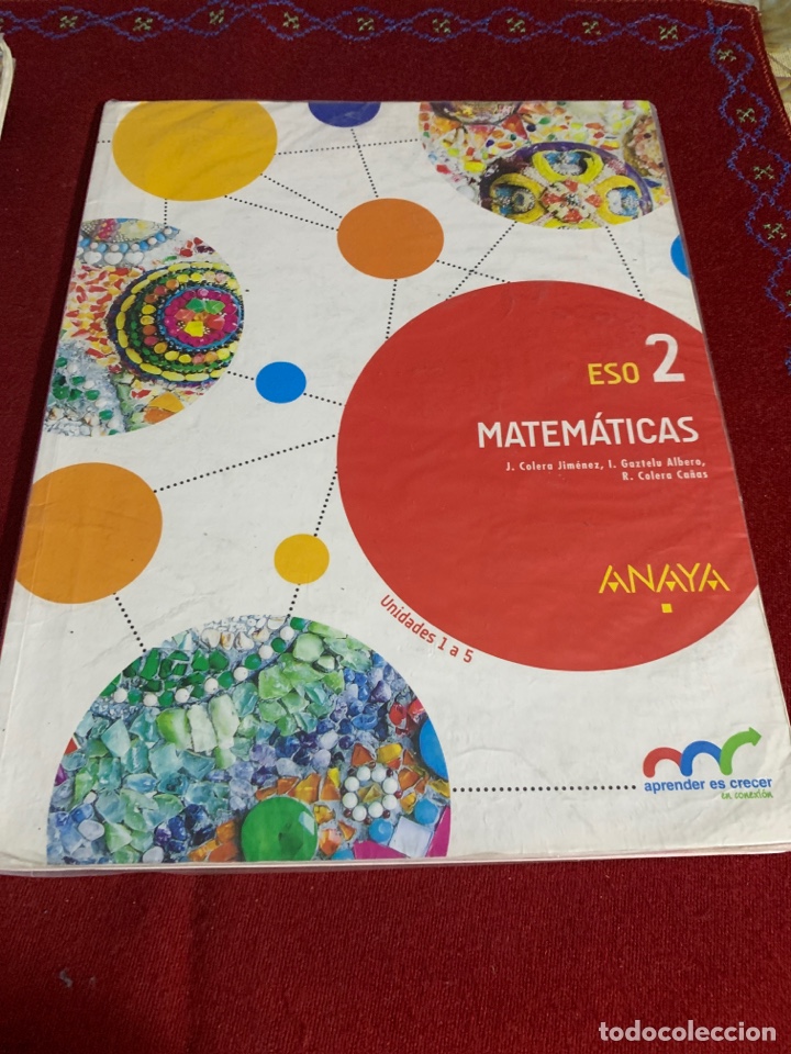 Libros de segunda mano: Matem&aacute;ticas 2&ordm; ESO. III tomos. Anaya. AA.VV. - Foto 20
