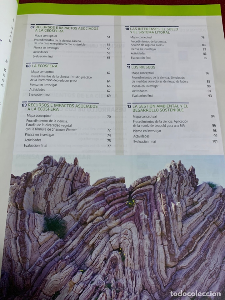 Libros de segunda mano: Ciencias de la tierra y del medioambiente. Pr&aacute;ctica. Bachillerato 2. - Foto 5