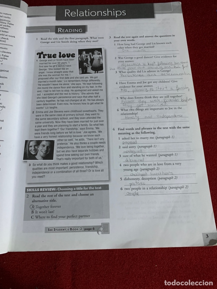 Libros de segunda mano: Get it right. Workbook 2 y Student&rsquo;s Book 2. Bachillerato. - Foto 4