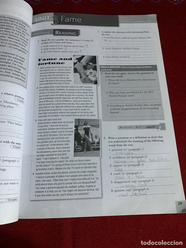 Libros de segunda mano: Get it right. Workbook 2 y Student&rsquo;s Book 2. Bachillerato. - Foto 7