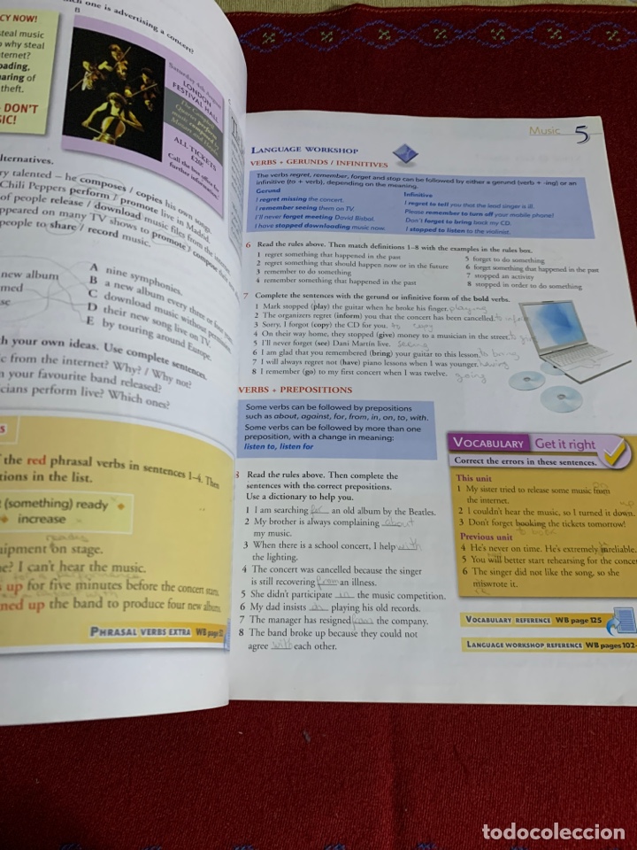 Libros de segunda mano: Get it right. Workbook 2 y Student&rsquo;s Book 2. Bachillerato. - Foto 9