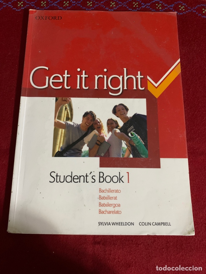 Libros de segunda mano: Get it right. Workbook 1 y Student&rsquo;s Book 1. Bachillerato. - Foto 3