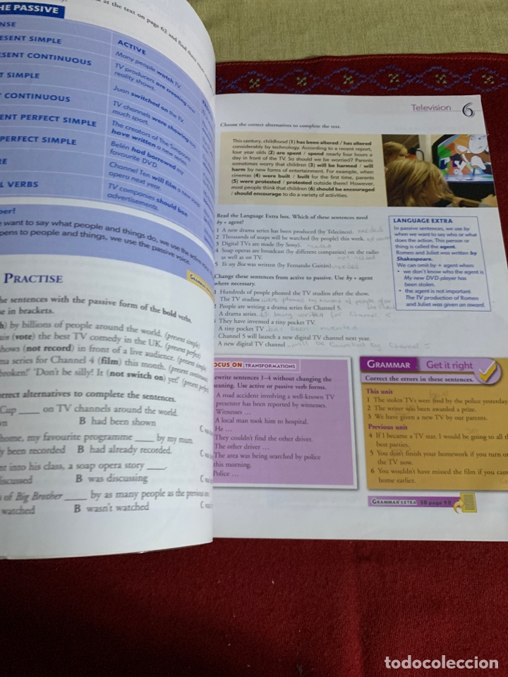 Libros de segunda mano: Get it right. Workbook 1 y Student&rsquo;s Book 1. Bachillerato. - Foto 4