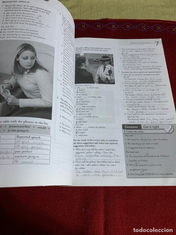 Libros de segunda mano: Get it right. Workbook 1 y Student&rsquo;s Book 1. Bachillerato. - Foto 7