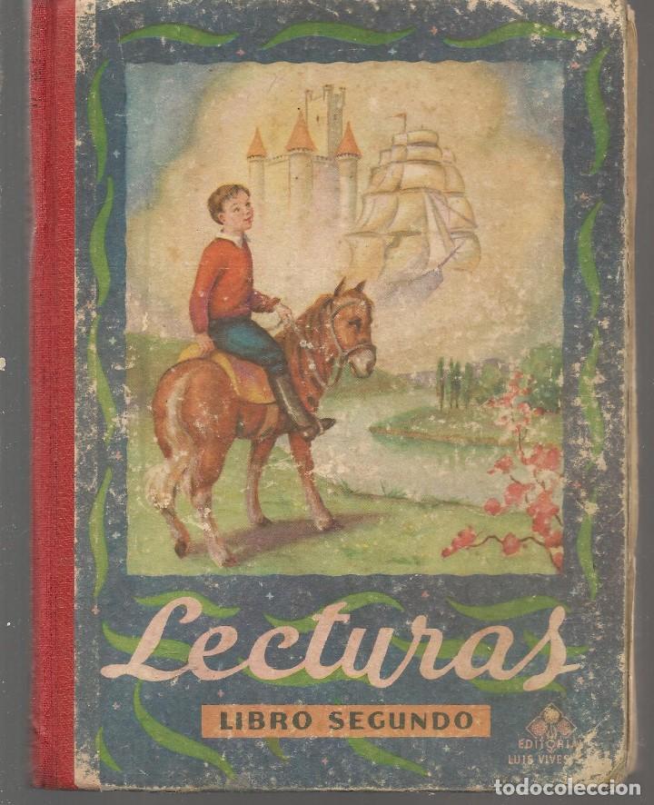 Libros de segunda mano: LECTURAS. LIBRO SEGUNDO. EDITORIAL LUIS VIVES, 1955. (ST/SL) - Foto 1