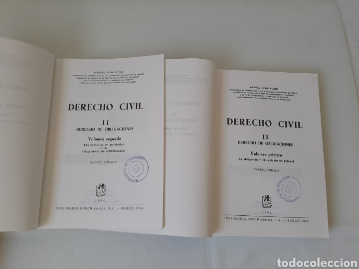 Libros de segunda mano: Derecho Civil. MANUEL ALBADALEJO - Foto 6