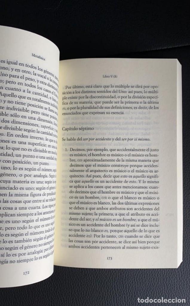 Libros de segunda mano: Metaf&iacute;sica Arist&oacute;teles - Foto 3