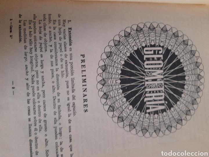 Libros de segunda mano: Geometr&iacute;a segundo grado de Editorial Luis Vives de 1957 - Foto 3