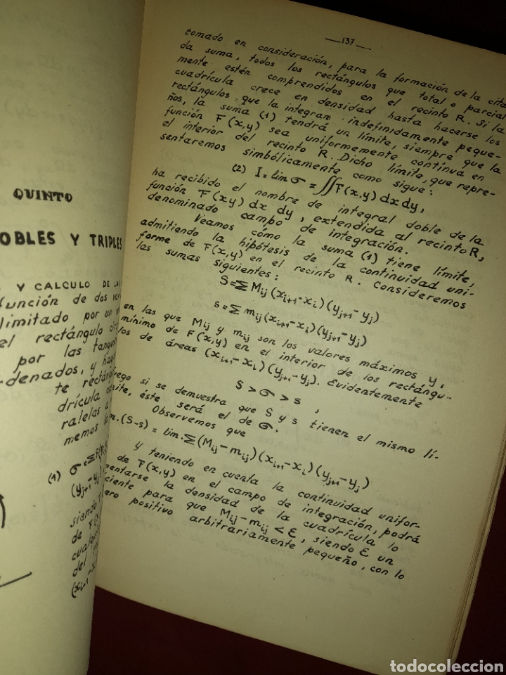 Libros de segunda mano: CURSO DE CALCULO INTEGRAL B.V. 1935 UNICO? - Foto 16