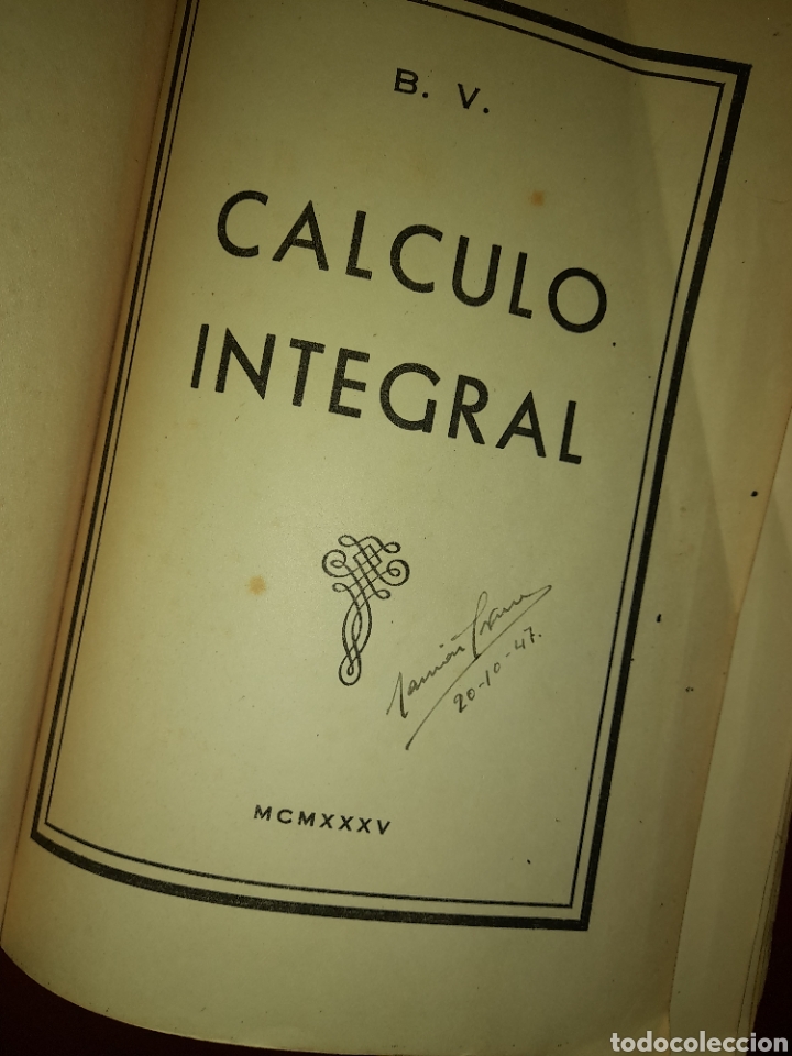 Libros de segunda mano: CURSO DE CALCULO INTEGRAL B.V. 1935 UNICO? - Foto 25