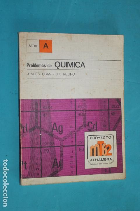 Libros de segunda mano: PROBLEMAS DE QUIMICA, , SERIE A, ALHAMBRA - Foto 1