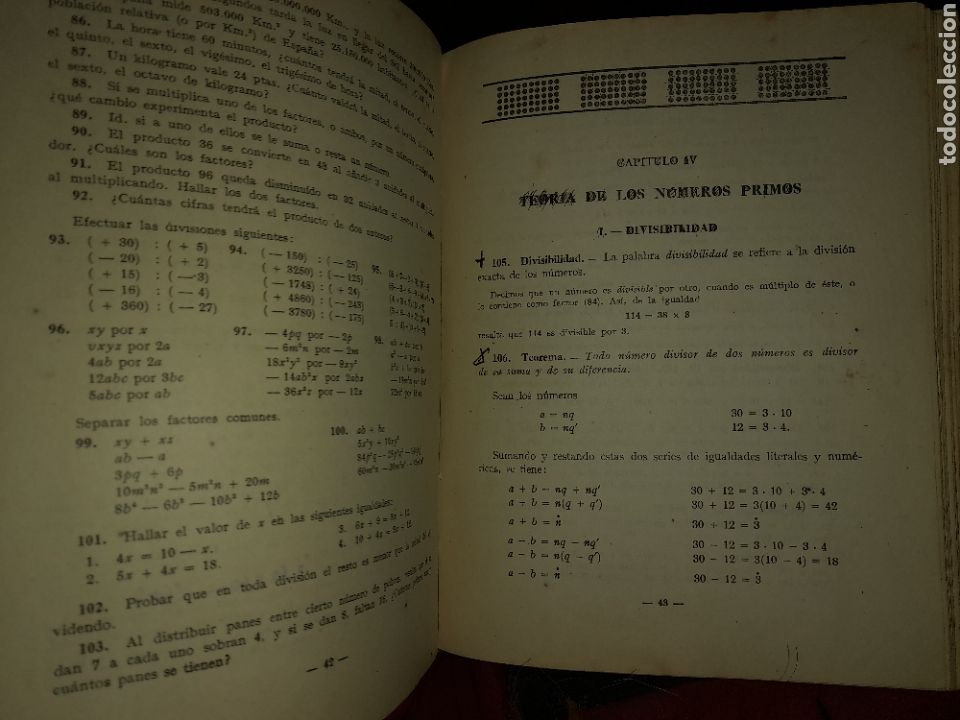 Libros de segunda mano: MATEMATICAS TERCER CURSO EDELVIVES 1946 - Foto 22