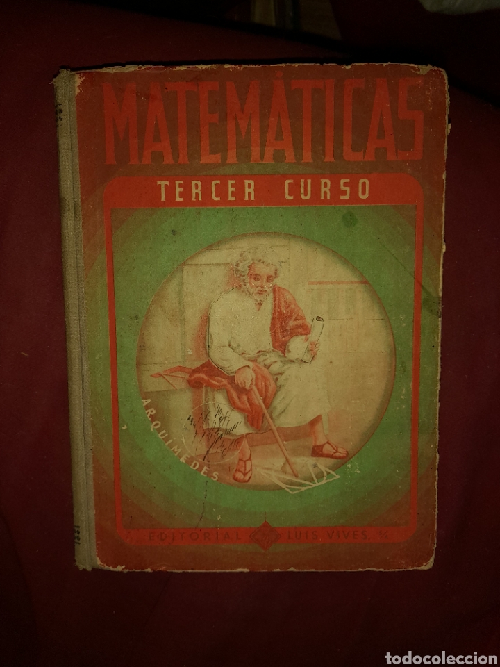 Libros de segunda mano: MATEMATICAS TERCER CURSO EDELVIVES 1946 - Foto 1