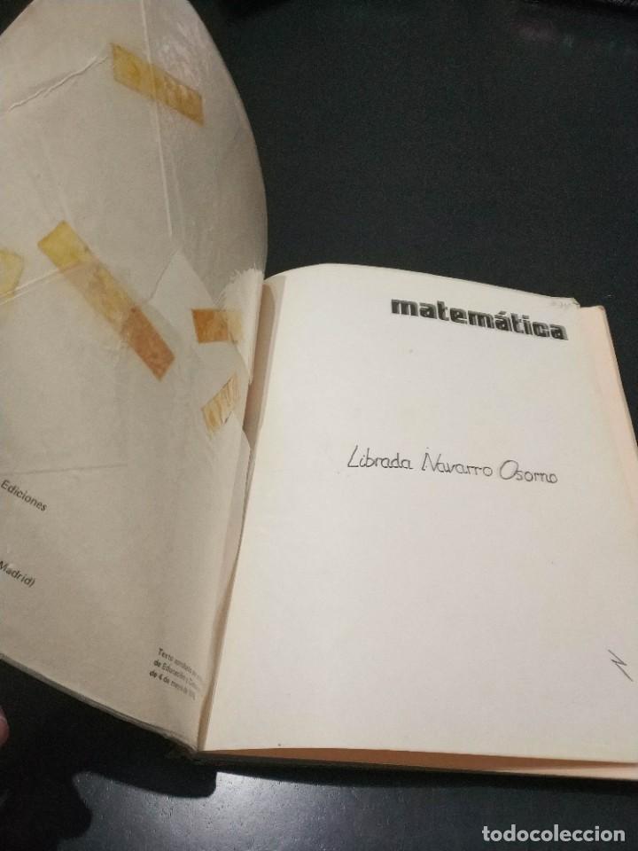 Libros de segunda mano: MATEMATICA 1 BACHILLERATO. EDUCACION SANTILLANA - Foto 2