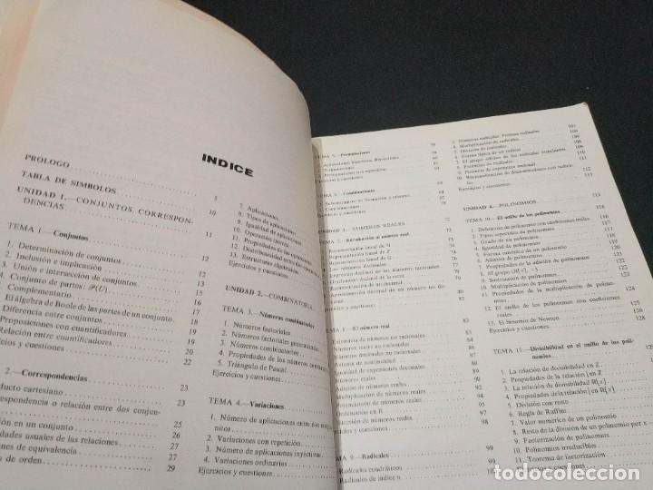 Libros de segunda mano: MATEMATICA 1 BACHILLERATO. EDUCACION SANTILLANA - Foto 3