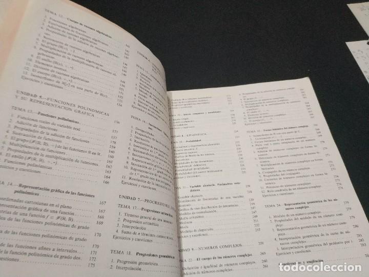 Libros de segunda mano: MATEMATICA 1 BACHILLERATO. EDUCACION SANTILLANA - Foto 4