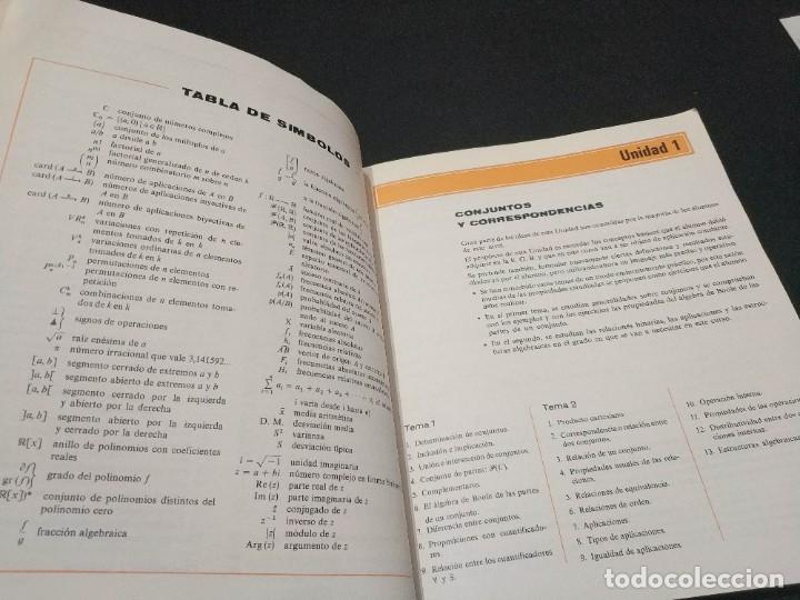 Libros de segunda mano: MATEMATICA 1 BACHILLERATO. EDUCACION SANTILLANA - Foto 5