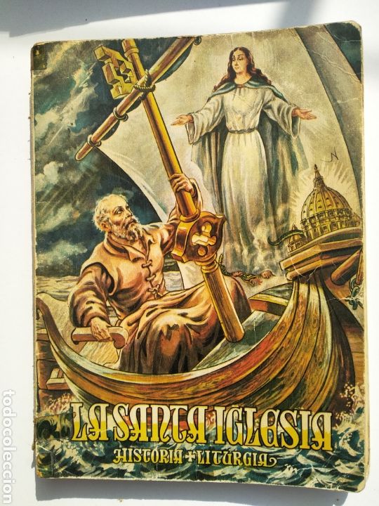 Libri di seconda mano: LA SANTA IGLESIA. Su historia 3&ordm; bachillerato elemental. 1964